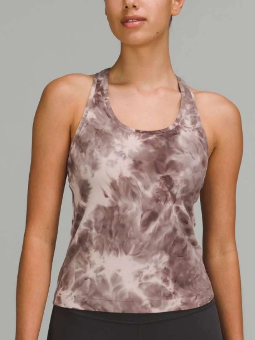 Lululemon Cool Racerback Short Tank Top *Nulu Diamond Dye Size 10